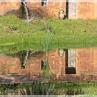 Gebäude im Wasser