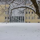 Gebäude im Winter