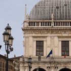 Gebäude in Brescia Piazza Loggia, Italien