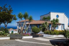 Gebäude mit Park Nähe Nordoeste Sao Miguel