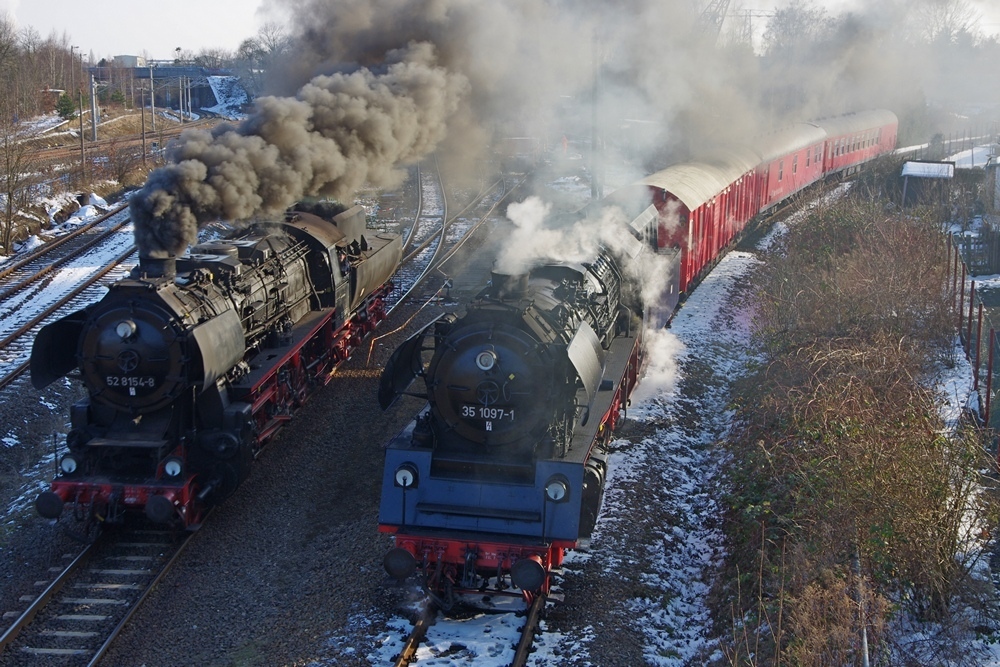 geballte Dampfkraft