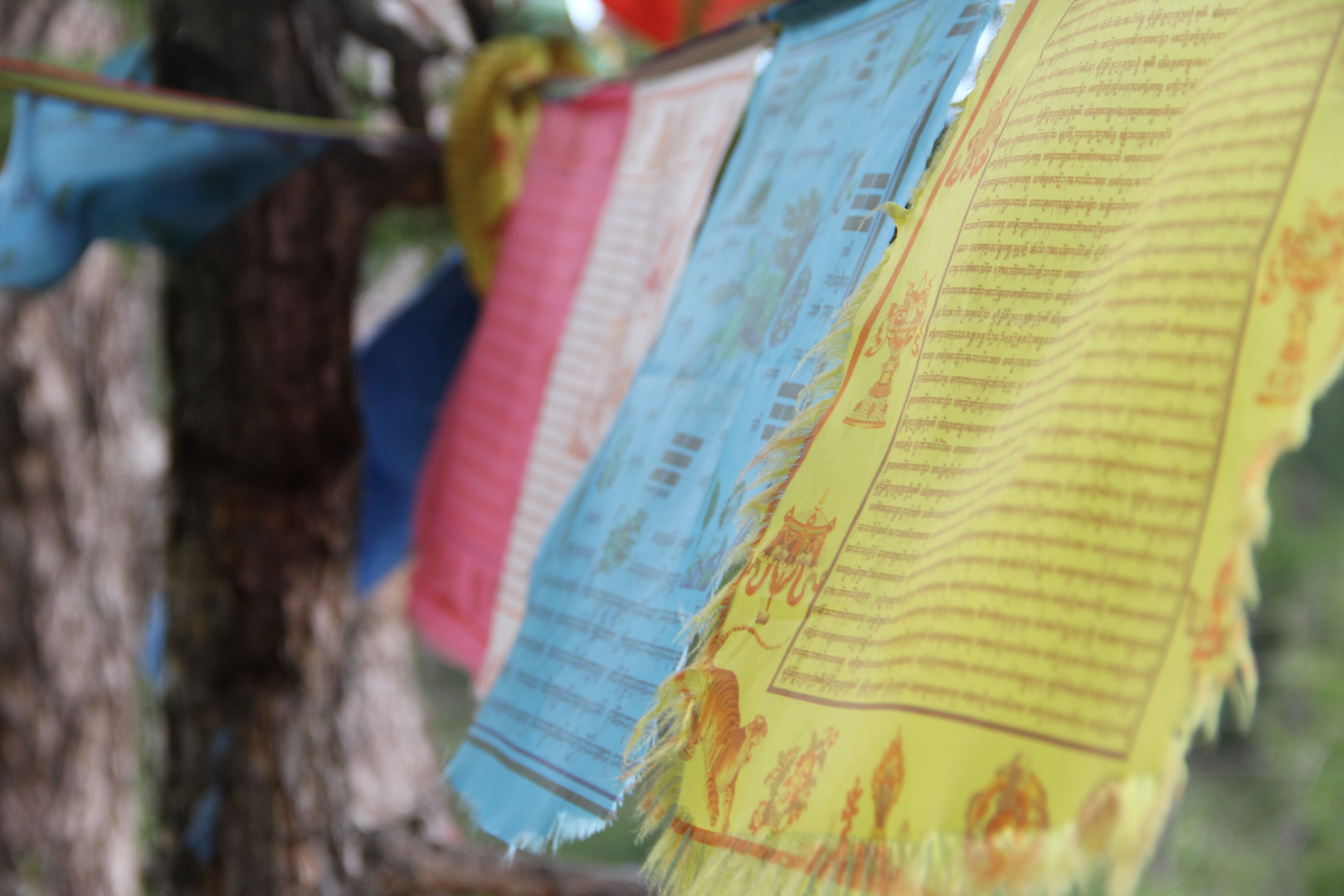 Gebetsfahne Foto & Bild asia, mongolia, north asia Bilder auf