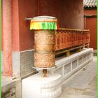 Gebetsmühle im Dazhao Kloster in Hohhot