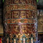 Gebetsmühle. Nepal