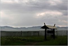 Gebetsmühlen in der Steppe...