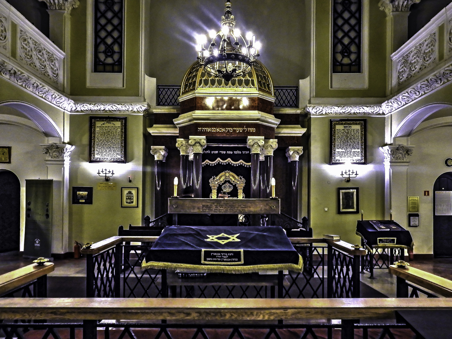 Gebetsraum der Nozyk Synagoge