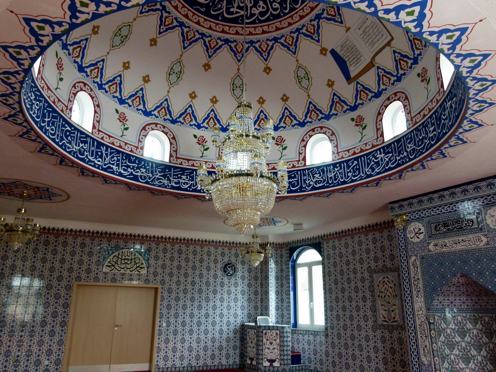 Gebetsraum Moschee in Hechingen