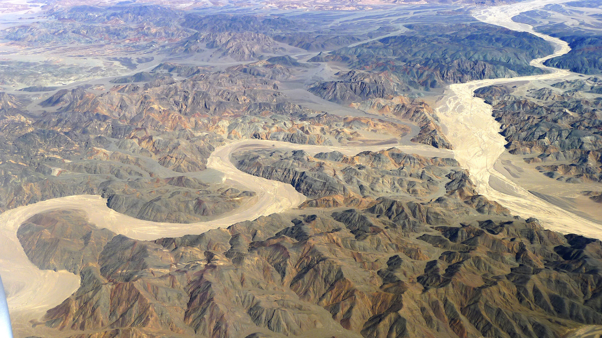 Gebirge bei Marsa Alam im Jänner 2011