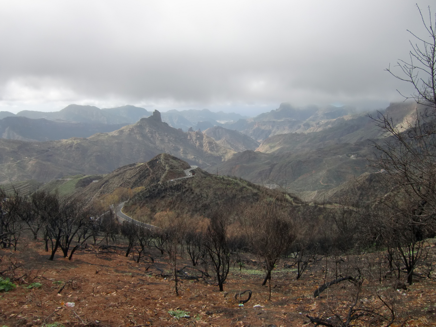 Gebirge bei Tejeda, Gran Canaria