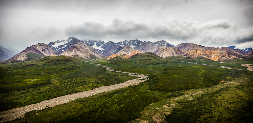 Gebirge im Denali