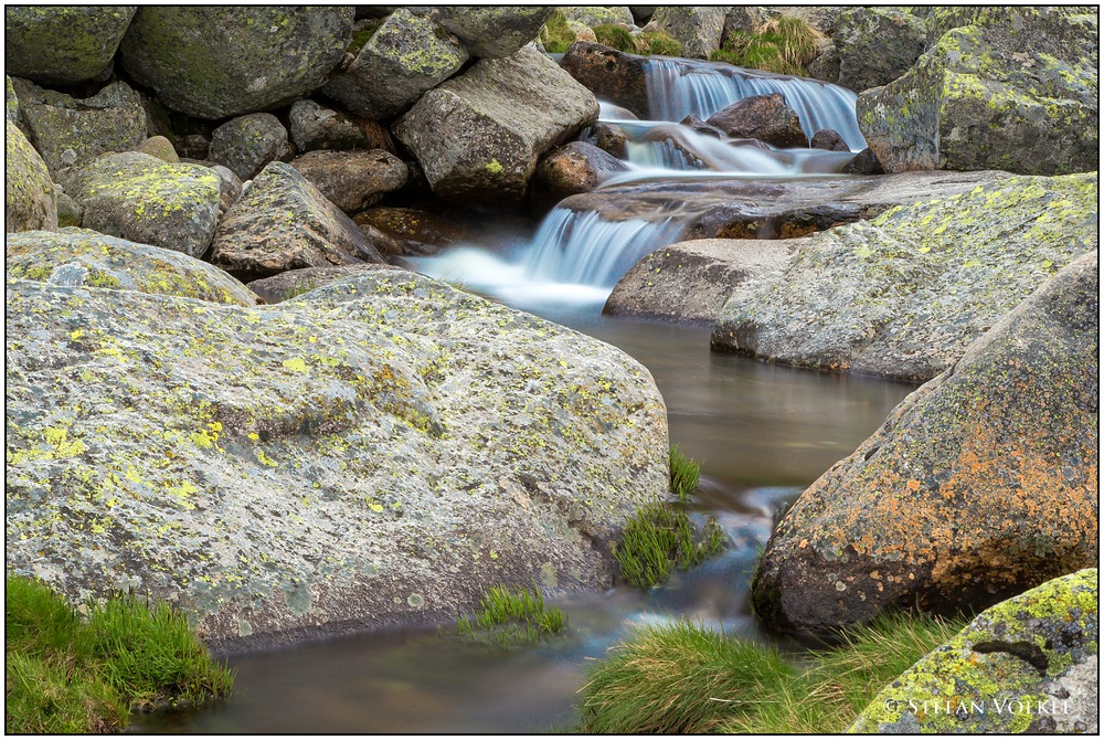 Gebirgsbach in der Sierra de Gredos