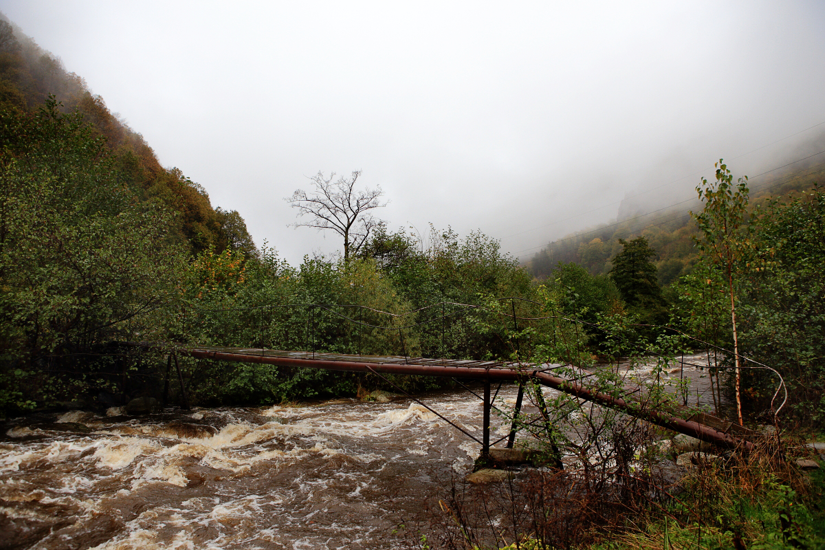 Gebirgsbachbrücke