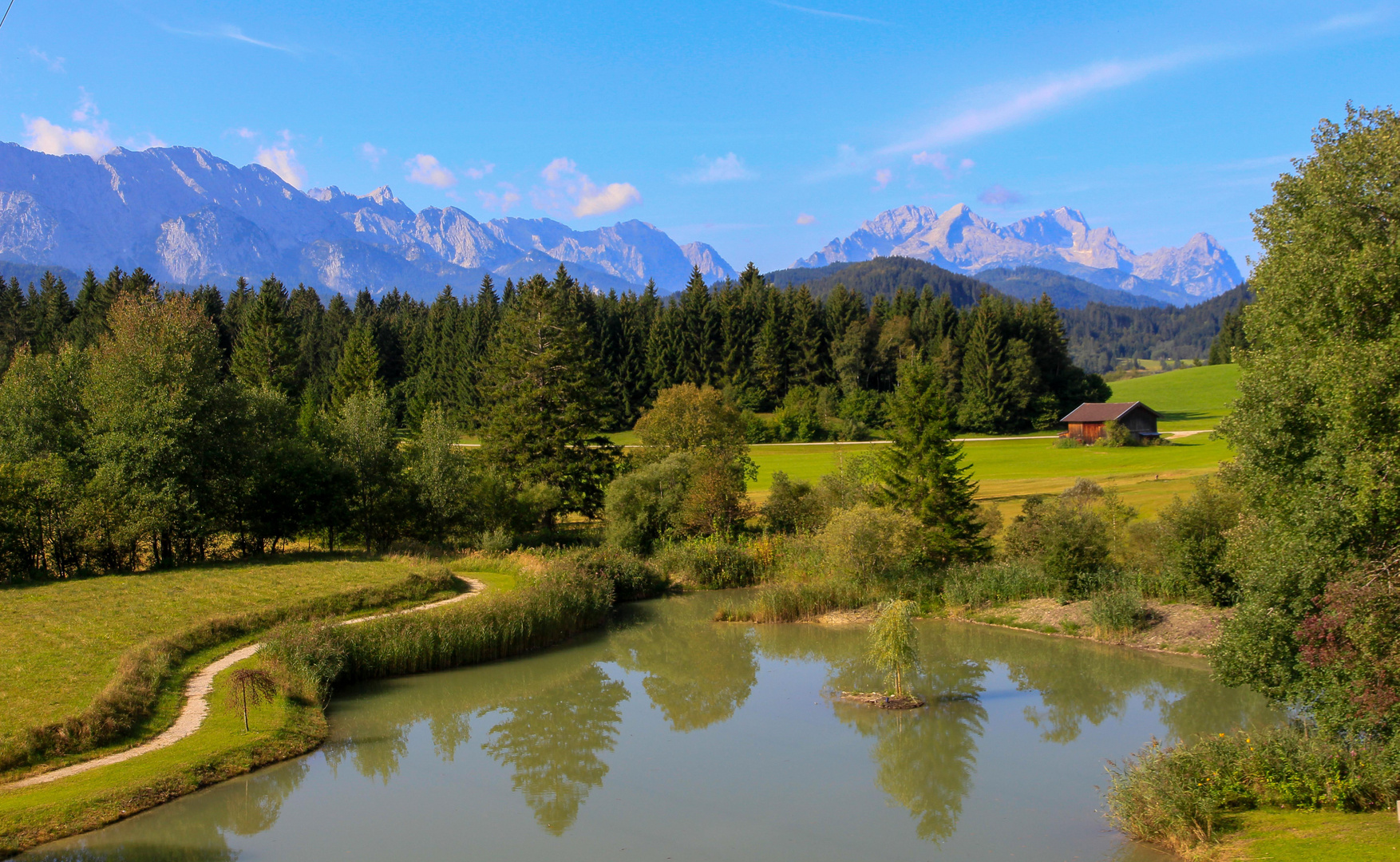 Gebirgsblick