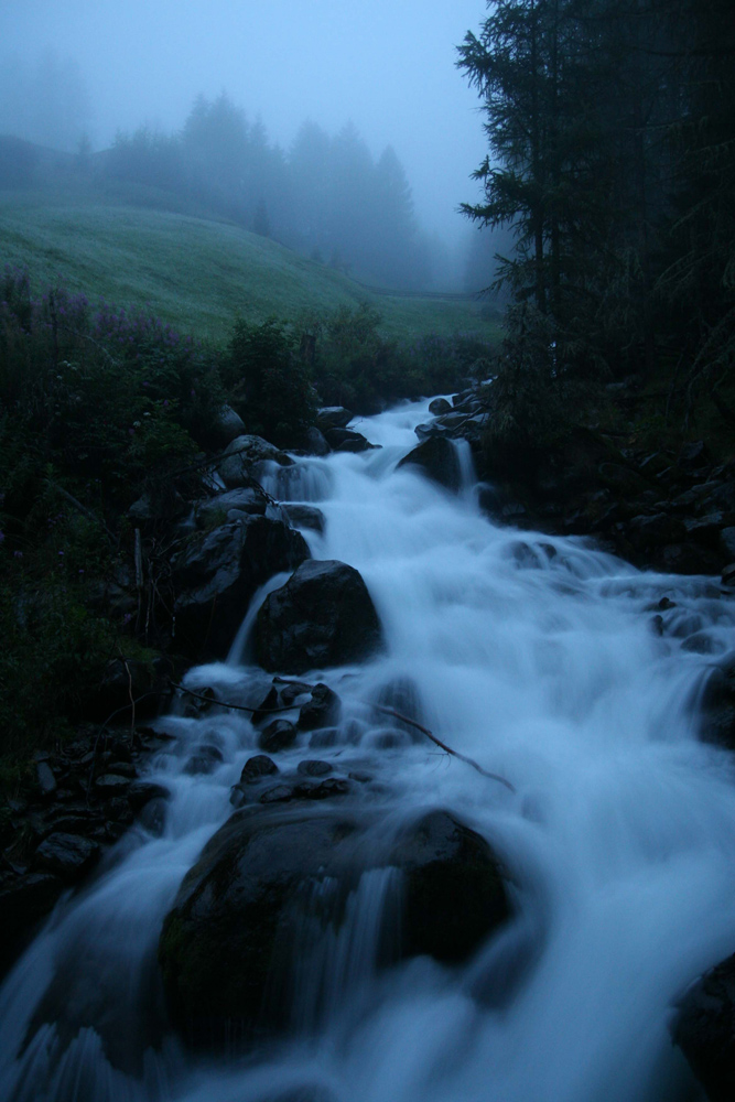 Gebirgsfluss in Tirol