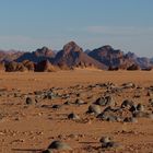 Gebirgslandschaft im Tschad