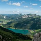 Gebirgslandschaft um den Haldensee...