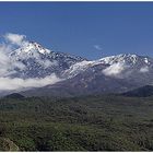Gebirgsmassiv des Teide von Westen aus dem "Valle de Arriba" aus gesehen