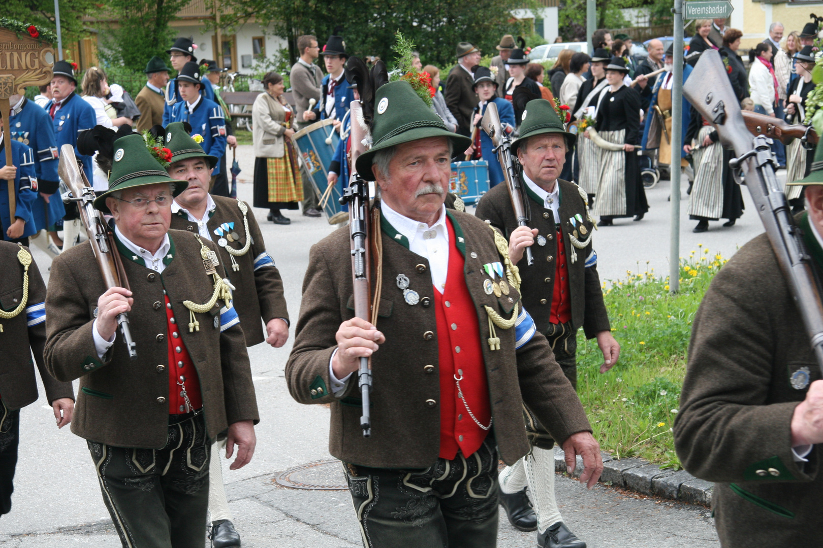 Gebirgsschützenkompanie Inzell beim Patronatstag 2010