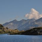 Gebirgssee auf dem San Bernardino