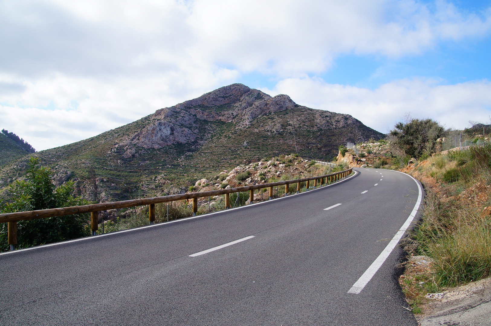 Gebirgsstraße - Westen von Mallorca