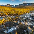 Gebirgstal im Sarek-Nationalpark