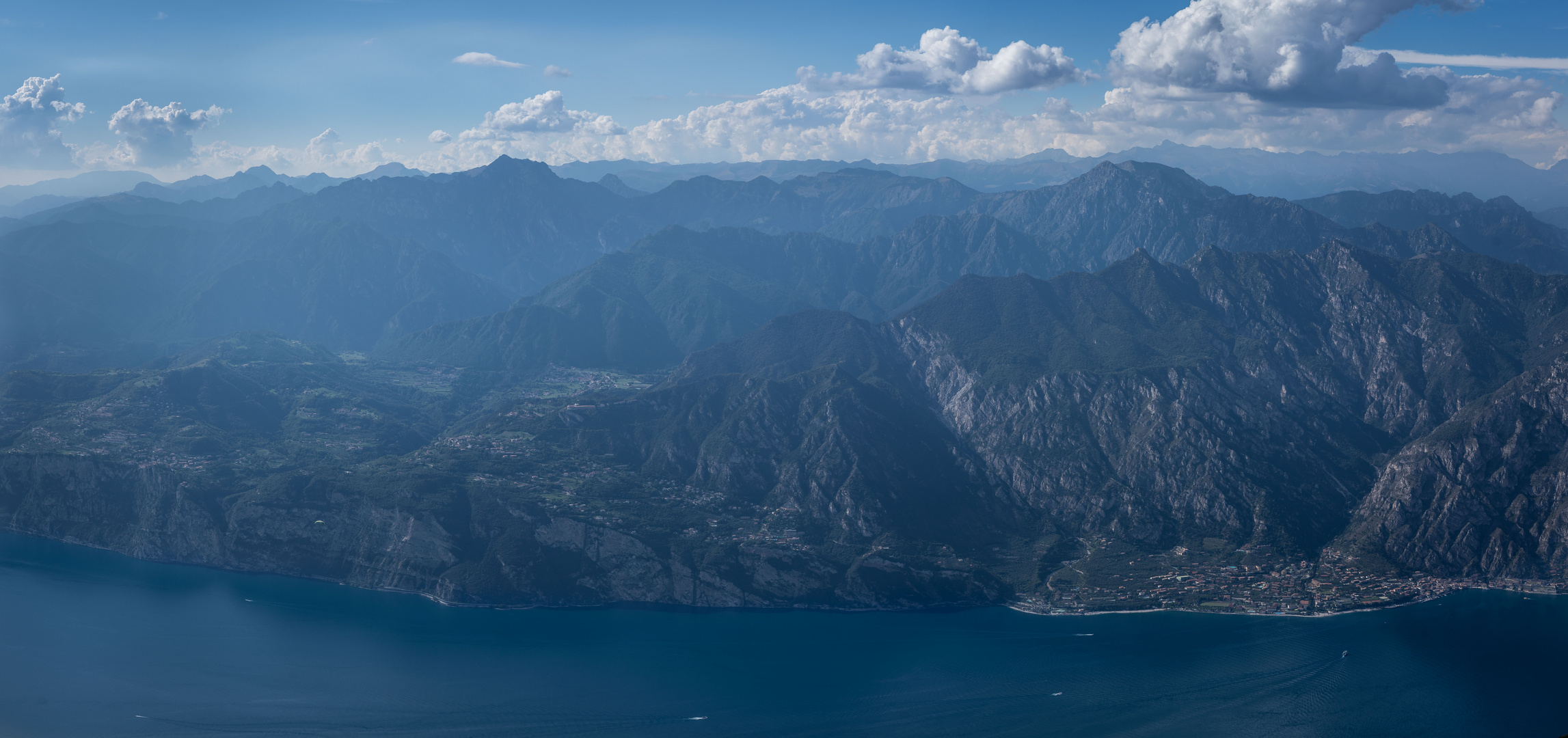 Gebirgszug am Gardasee