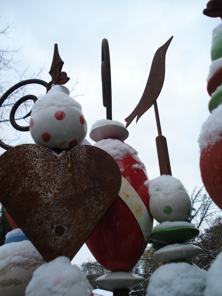 Gebranntes im Schnee: