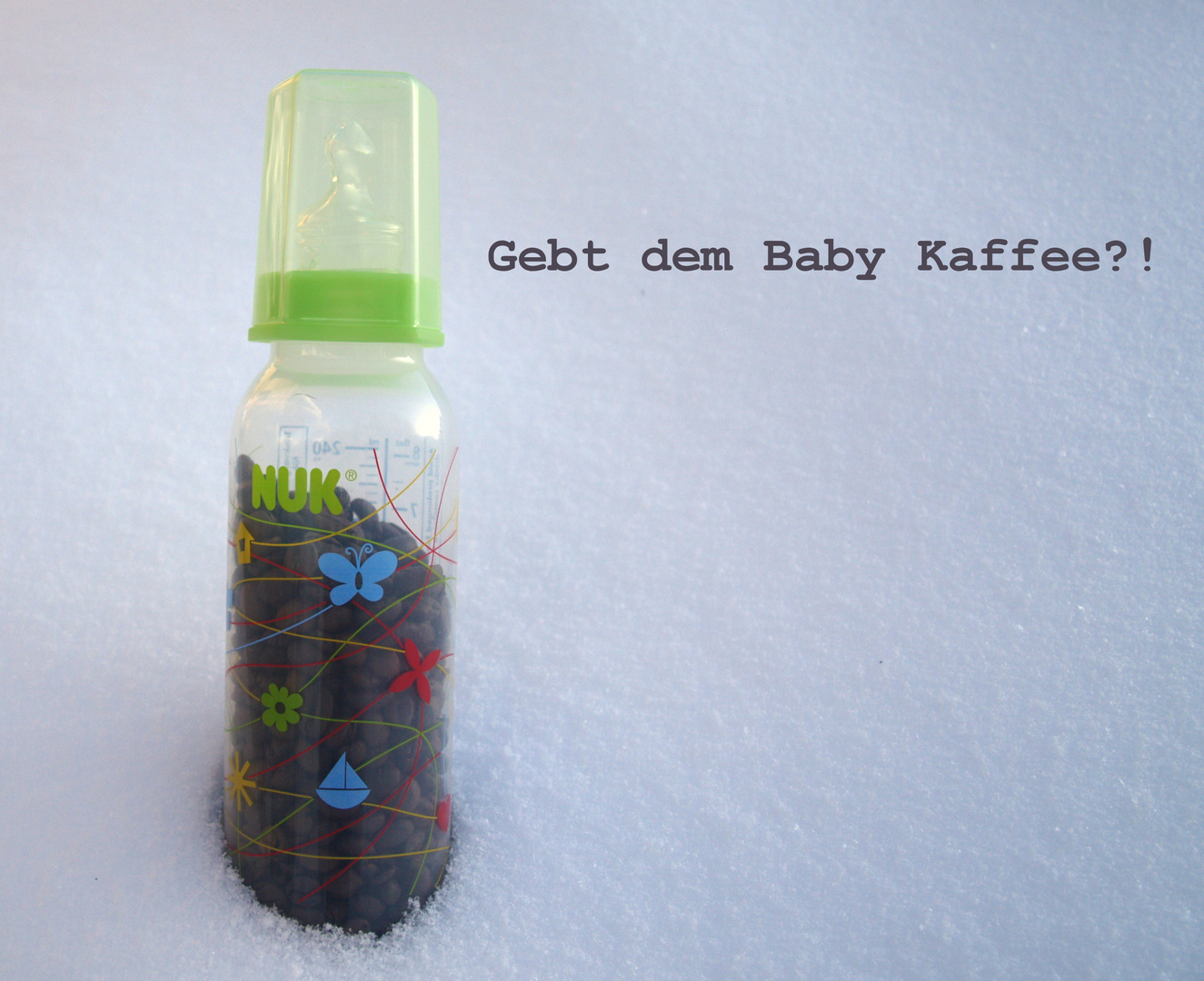 Gebt dem Baby Kaffee?!