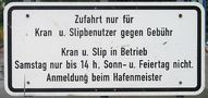 Gebühren für Slipbenutzer von Ansgar Piel