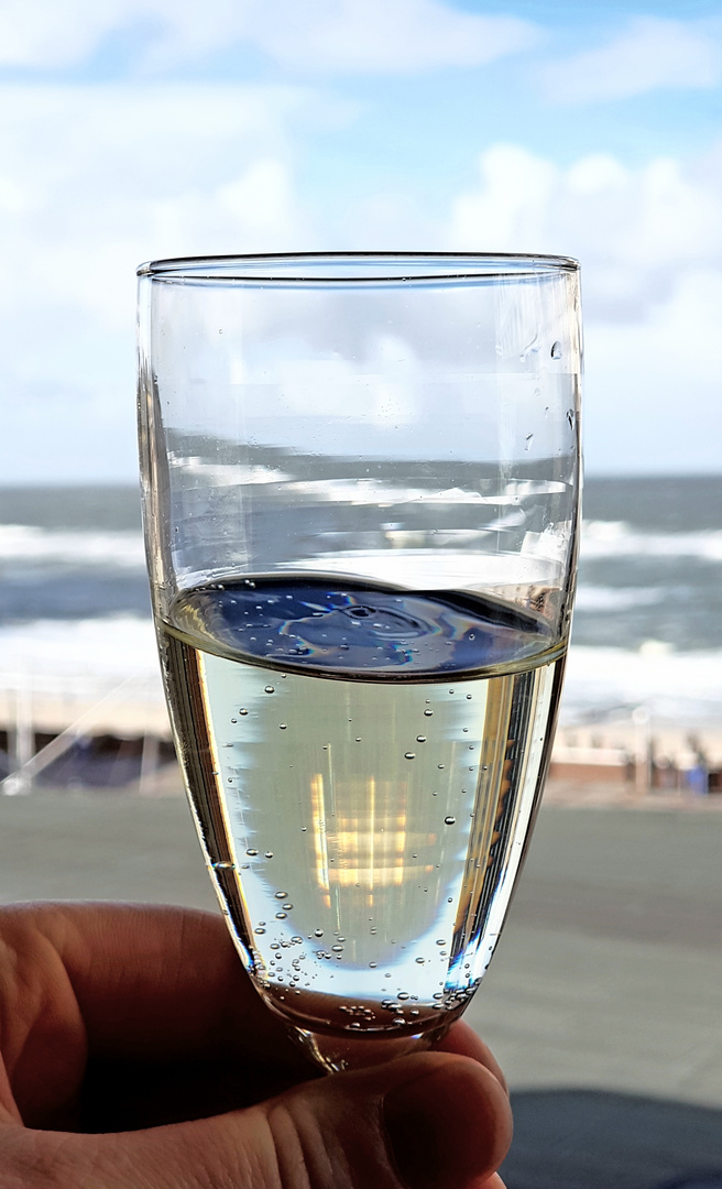 Geburtstags Sekt auf Sylt