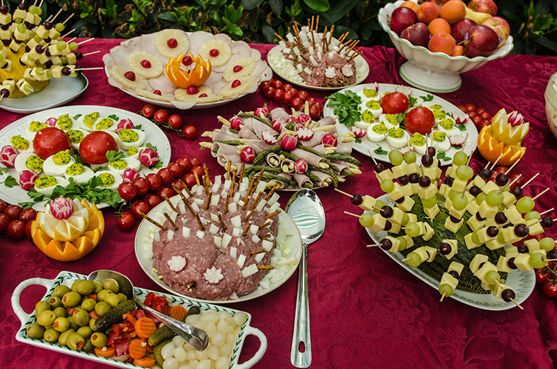 Geburtstag Buffet