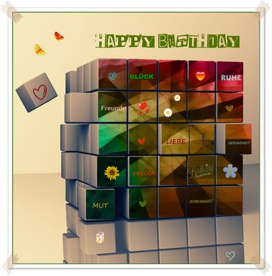 Geburtstagsgrüße mal zwei :-)