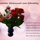 geburtstagskarte blumen