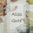 Geburtstagskarte zum Herbst