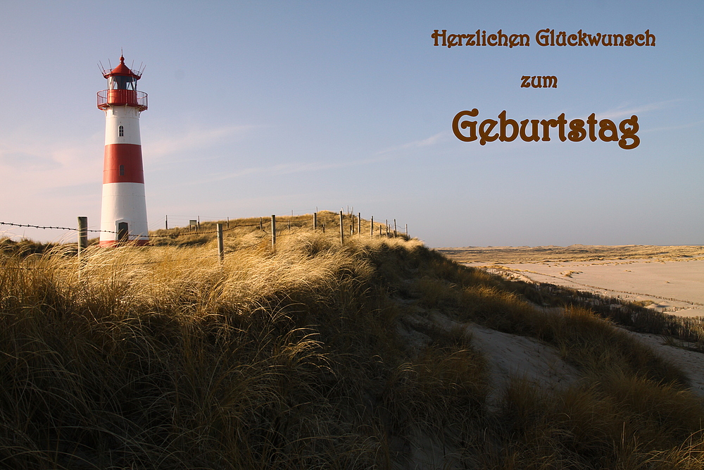 Geburtstagswünsche Foto & Bild  nordsee und ostsee Bilder auf fotocommunity