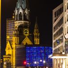 Gedächtniskirche vom Bahnhof Zoo aus gesehen