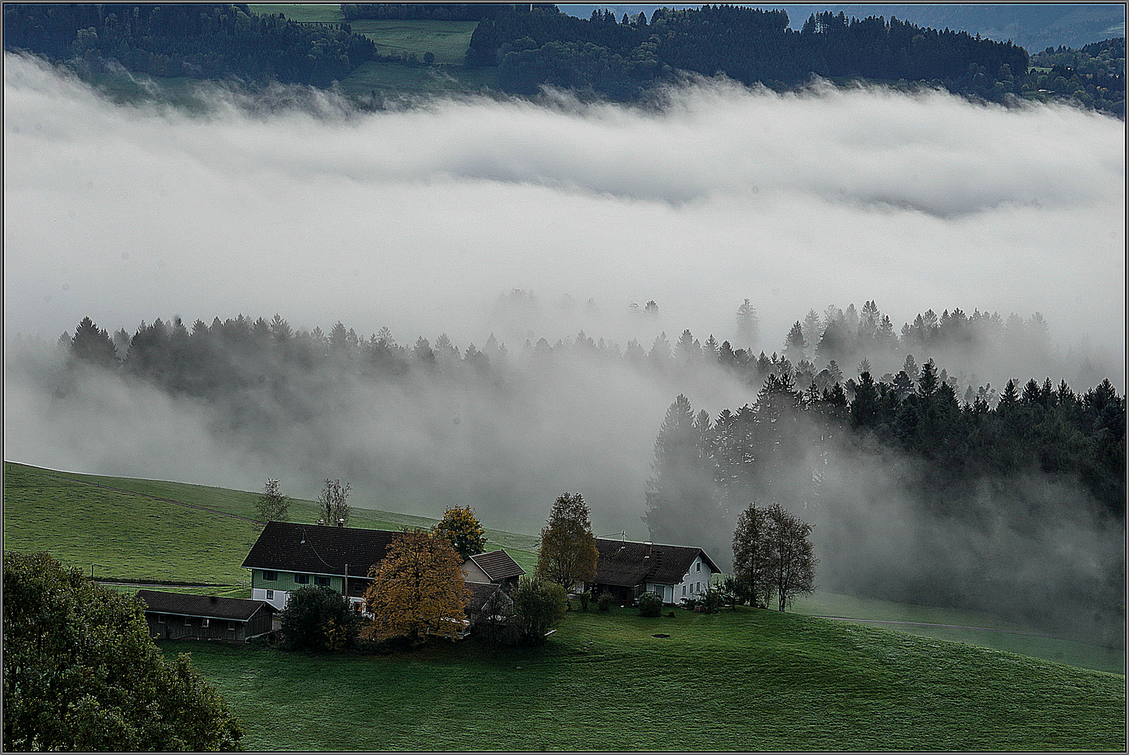 gedämpfte Stille