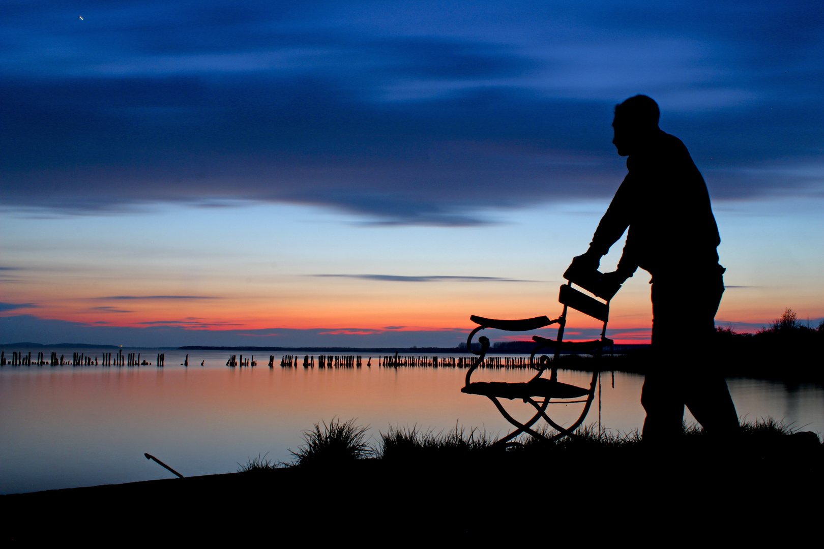 Gedanken - Einsam am See...