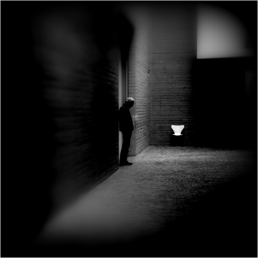 .°gedanken.verloren. Foto & Bild fotokunst, monochrome fine art
