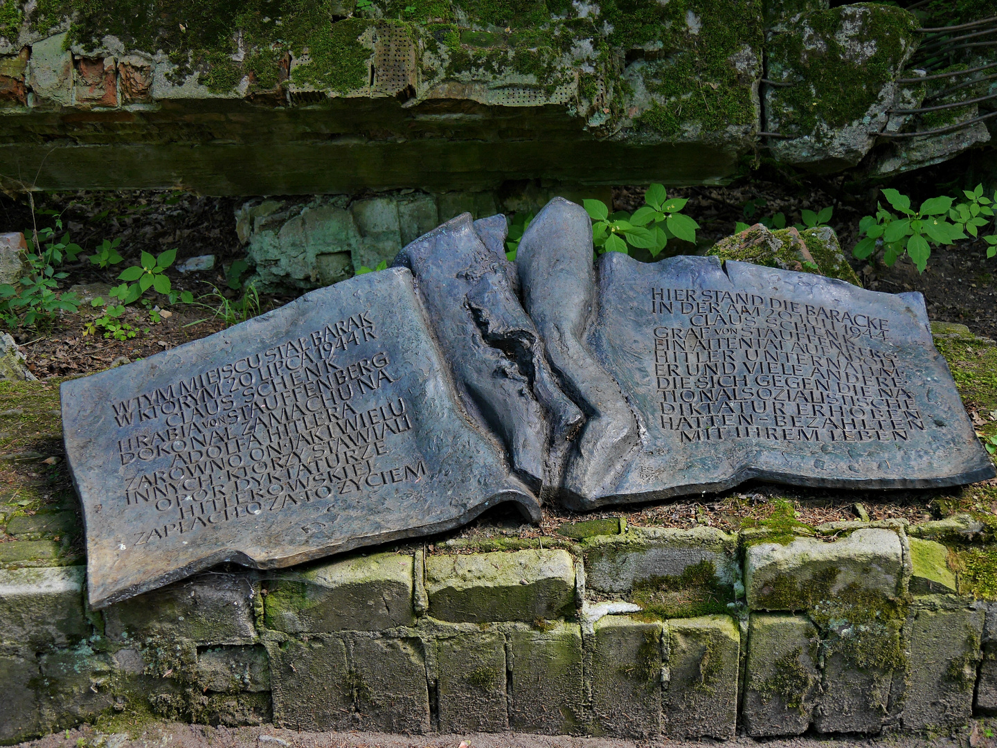 Gedenkplatte Staufenberg Attentat 20.Juli 1944