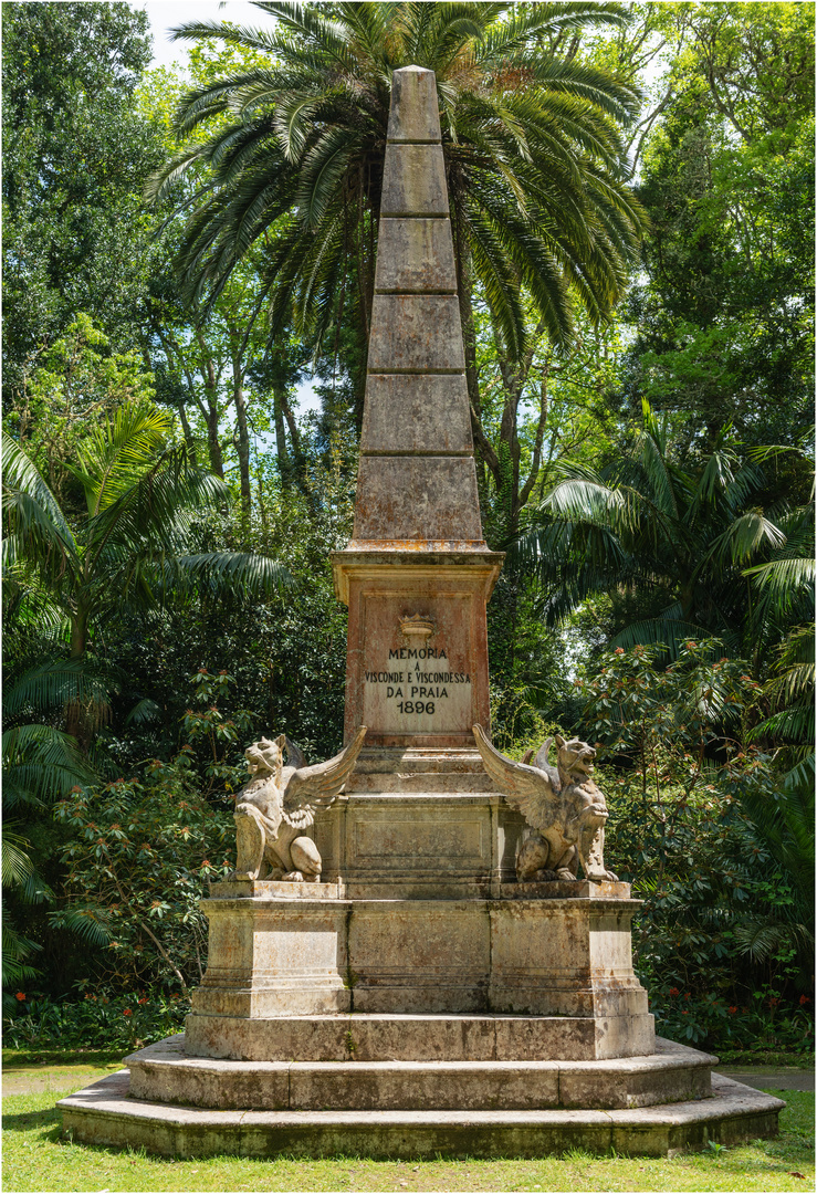 "Gedenkstätte" - In Furnas, Sao Miguel, Azoren