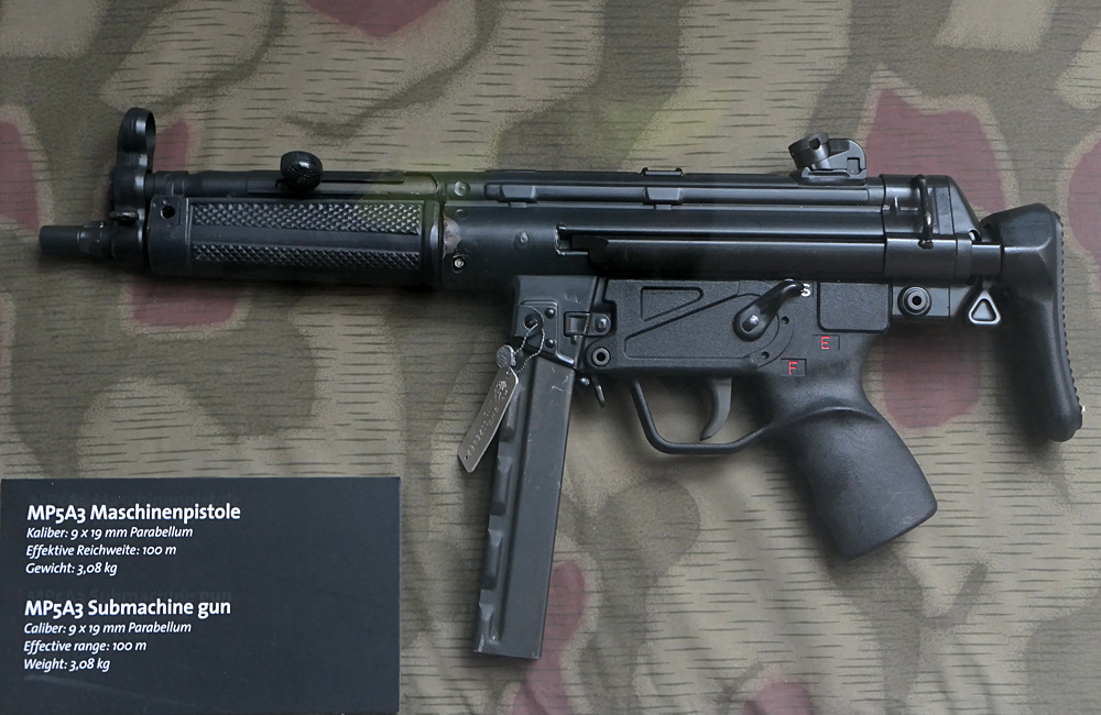 Gedenkstätte Point Alpha: US-Camp, Maschinenpistole MP5A3