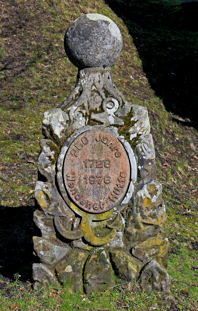 Gedenkstein der Wendener Hütte (Sauerland)