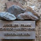 Gedenkstein für Anne Frank in Frankfurt