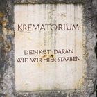 Gedenktafel des Krematoriums in Dachau