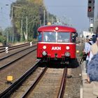 Gedränge am Bahnsteig in Eidelstedt