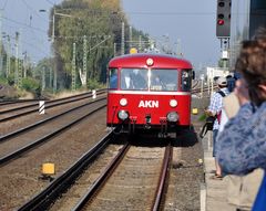 Gedränge am Bahnsteig in Eidelstedt