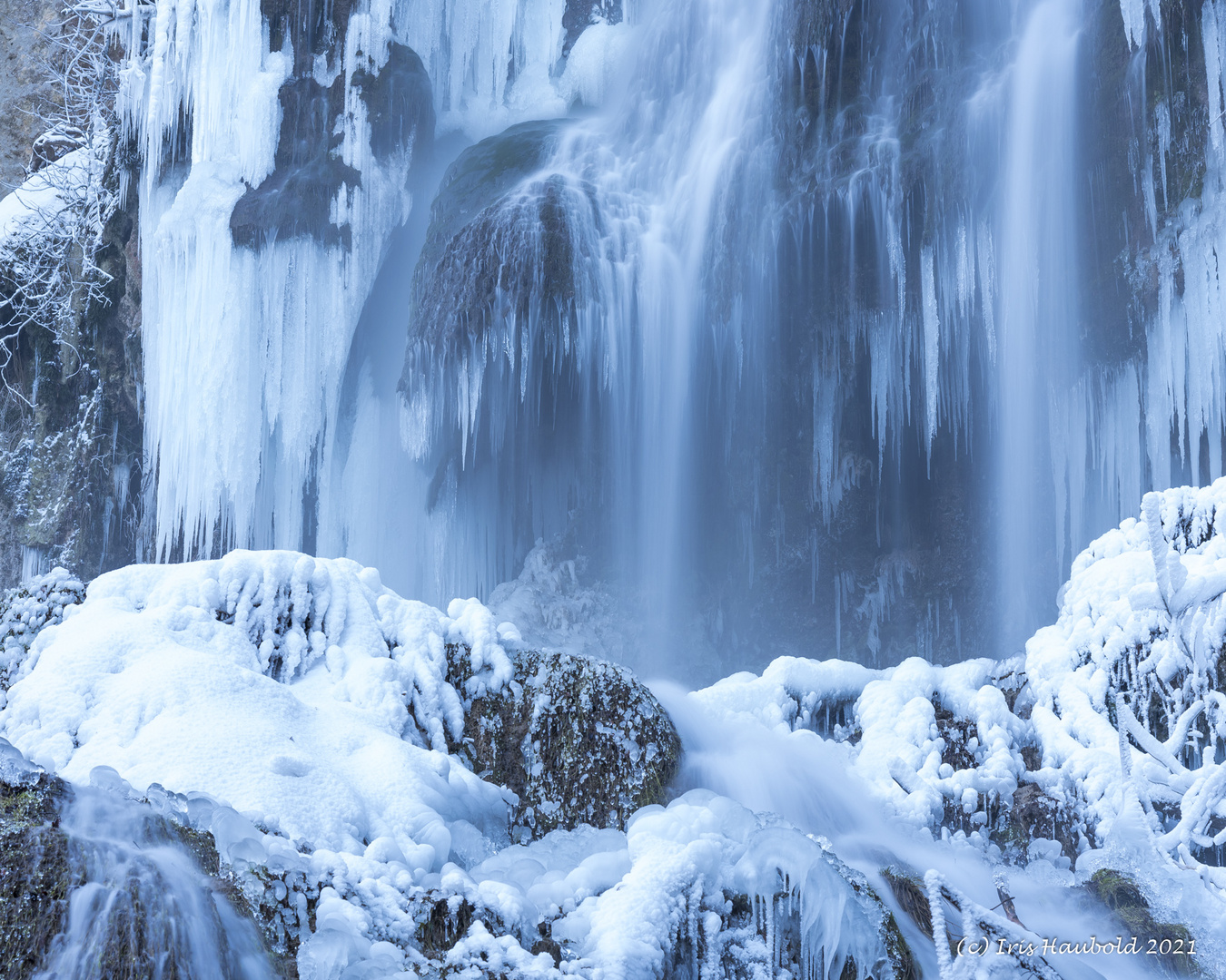 Geeister Wasserfall bei Bad Urach