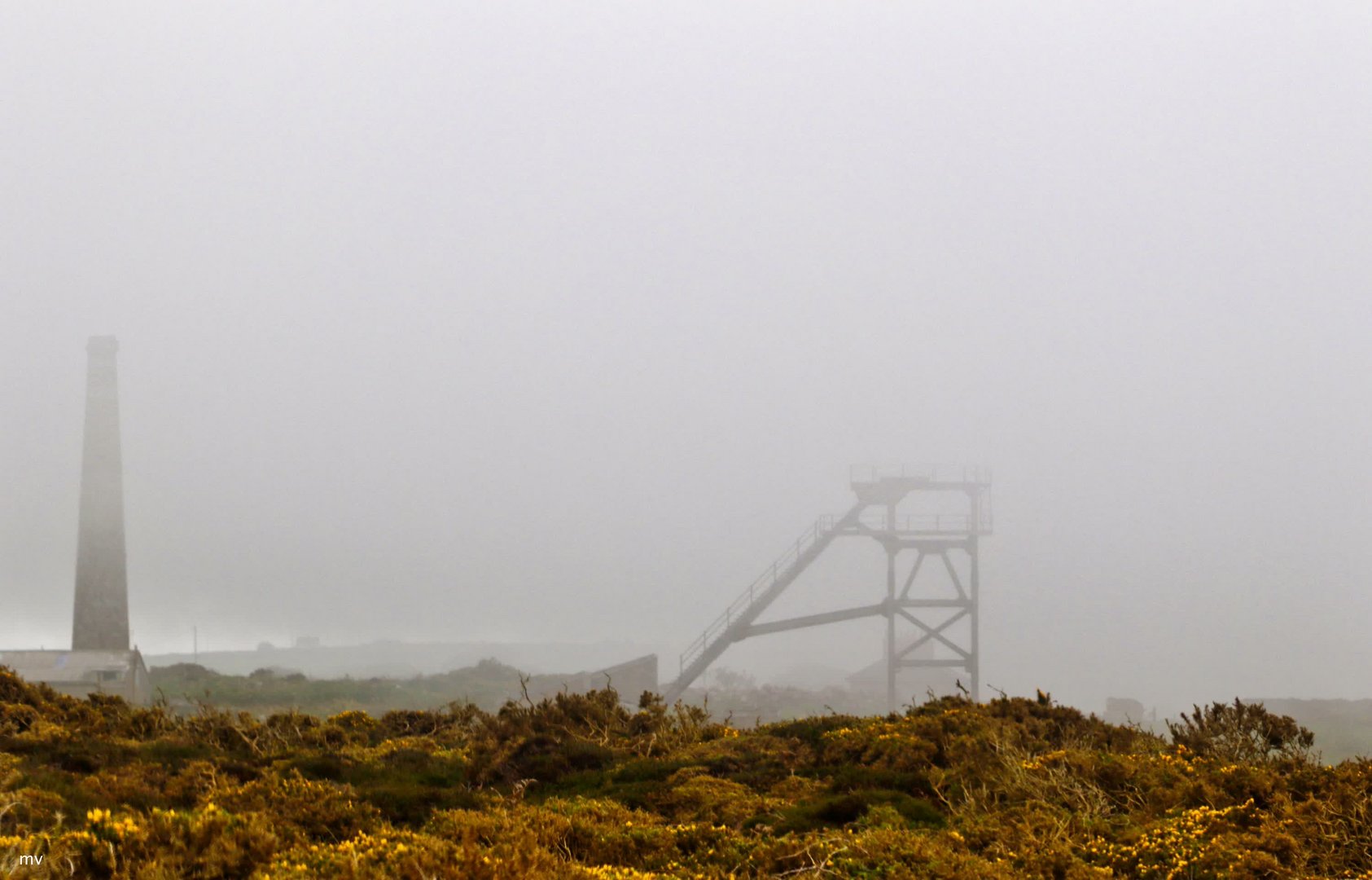 Geevor Tin Mine am Morgen