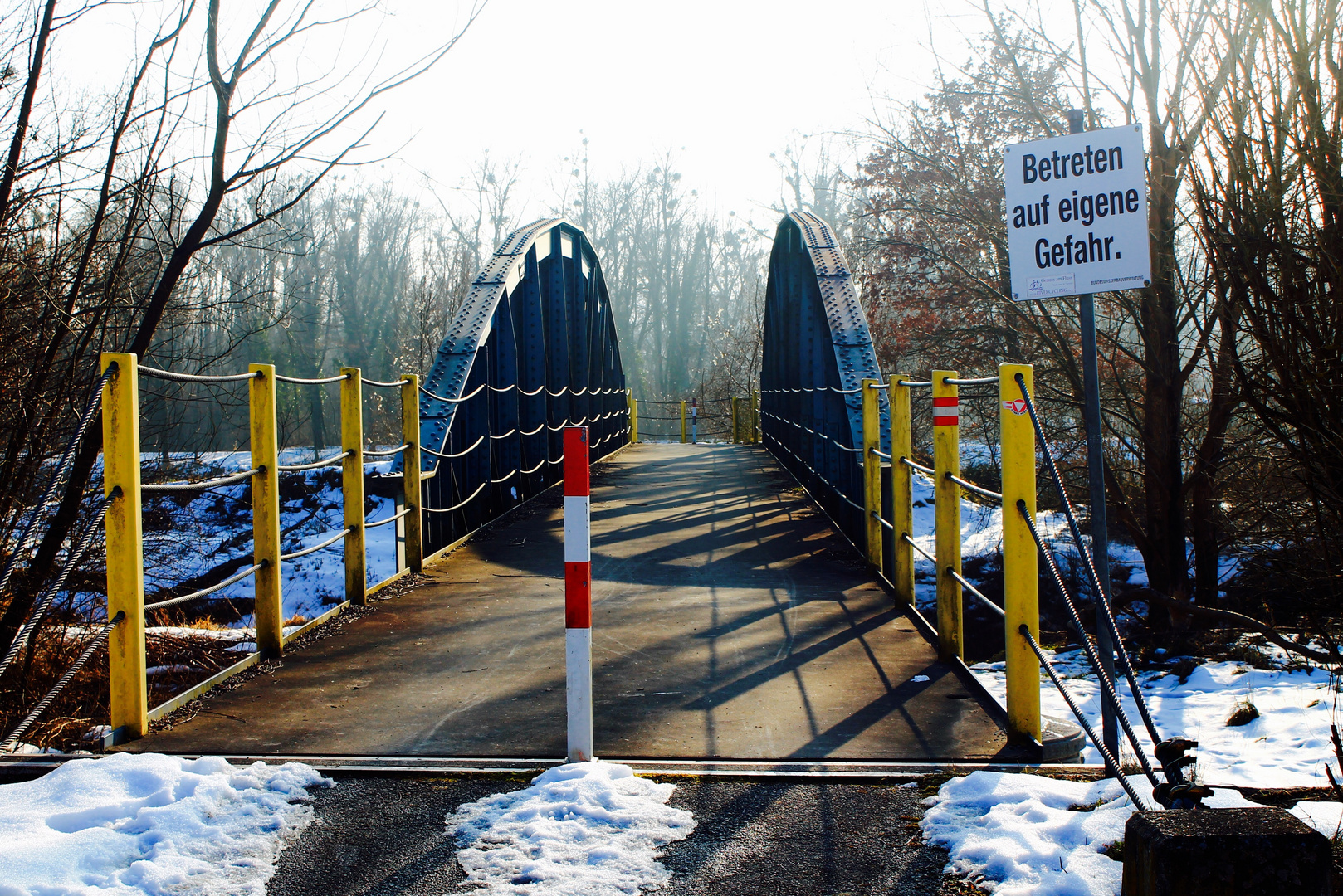 (gefährliche) Brücke